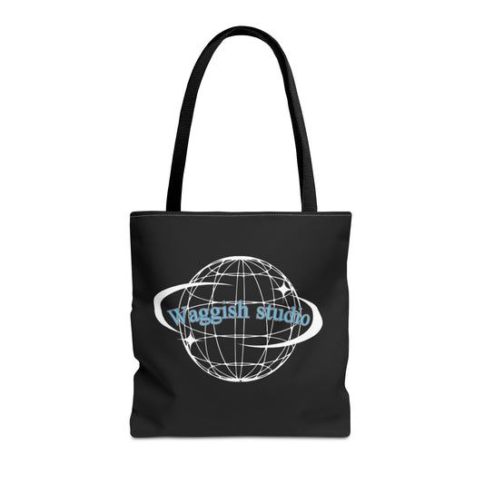 "Waggish Studio - Globe Tote Bag"